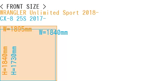 #WRANGLER Unlimited Sport 2018- + CX-8 25S 2017-